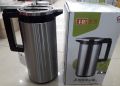 Premium Stainless Steel Thermos Flask With Press Button To Release Liquid /Avoid Water Spell ( 1.0Liter | 1.3Liter | 1.9Liter). 