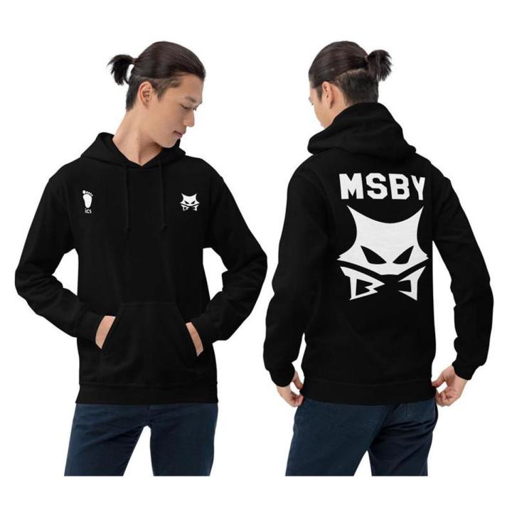 MSBY Black Jackals  printed long sleeves  hooded Hoodie for men