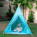 TEEPEE TENTS l Foldable Play Tent Canvas - Kids Playhouse - Portable Kids Tent for Girls, Boys Children with Carry Case Indoor Outdoor. 