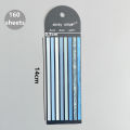 160 Sheets Transparent Sticky Notes Self-Adhesive Reading Annotation for Books Notepad Bookmarks posted it Memo Pad Index Tabs. 