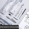 Sunfloweio M G Multi Compasses High Precision Professional Metal Compass Drawing Set With Pencil-Lead School Compass Drawing Set. 
