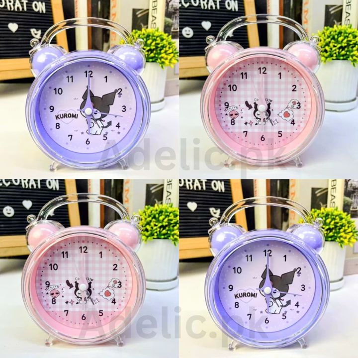 Cute Beautiful Alarm Clock for Girls_ Transparent Adorable Alarm Clock ...