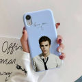 【Healer DingD】 The Vampire Diaries Stefan Damon Salvatore Phone Case for iphone 13 12 11Pro Max X XS Max XR Soft Cover For iPhone 7 8 6 6SPlus. 