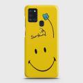 Samsung Galaxy A21s Cover - SkinLee HQ Hard Case - Smiley face - SKINLEE-615-1-686-487. 