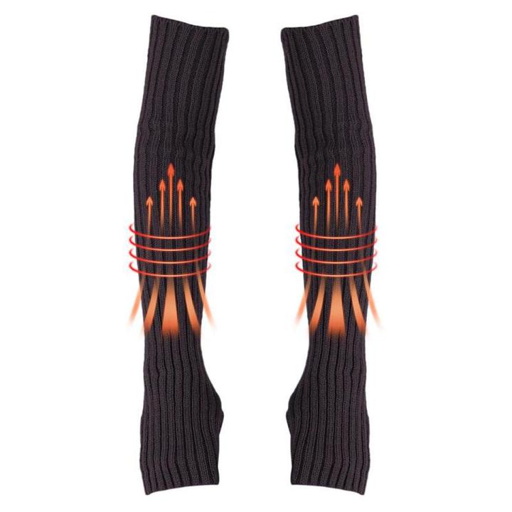 Long Fingerless Gloves Elbow Long Fingerless Thumb Hole Gloves Knitted Fingerless Gloves Thumb Hole Gloves For Women And Men
