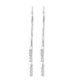 Earrings Tarnish-resistant Elegant Alloy Women Elegant Cocktail Rhinestone Earrings for Party. 