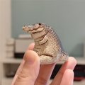 Alligator Statue Ornament Mini Crocodile Ornaments Tea Pet Alligator Baby Statue Garden Animals Figurine. 