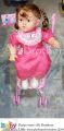 20 Inch Singing Fragrance  Talking Doll with Prame   Child Girl Baby Kids Gift Soft Toy. 