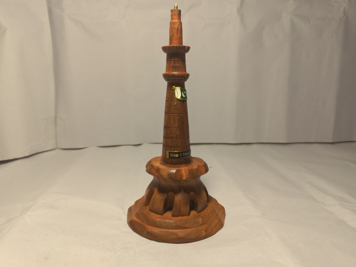Minar-e-Pakistan Souvenir , Wooden Minar-e-Pakistan Statue , Minar-e-Pakistan Home Décor.