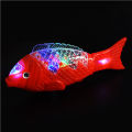 Light Fish Toy for Kids | Electric Flash of Light Fish Operated with Battery | Glow Swing Electric Fish with LED for Toddler Girls Boys. 