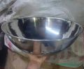 Large Heavy Bowl Round Tasla Stainless Steel Taghari 10 Liters. 