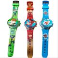 Kids Watch - Digital Kids Spinner Watch With Light and Music for Kids School Girls & Boys Digital Spinner Wrist Watch Iron Man, Frozen, Avengers, Barbie, Princess, Doramon & others - Random Multicolor - Art# OFADM - Spinner -WKG-0004. 