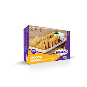 Sabroso  Ready-To-Cook Chicken Samosa (Economy Pack)
