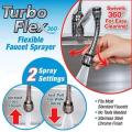 Flexible Hose Extension with 2 Modes Water Saving,Faucet for Kitchen Sink,Water Faucet Sprayer, Flexible Tap Extension for Kitchen Sink (Standard Size,Silver). 