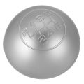 Shifter Lever Cover-1x Gear Knob Cap-Matte silver. 