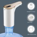 Automatic Rechargable Portable Electric Water Bottle Pump for 5 Gallon, for Home Office Camping Outdoors Gold. 