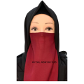 Niqab patti  -  Niqab  patti  Maroon  - Niqab Patti For Girls And Women Face Covered Best Hijab -  Niqab patti Maroon Color  Hijab Half - Naqab Patti Saudi Naqab Forhead  - Niqab for Girls Saudi Style Niqab  - Hijab for girls Women Niqab patti - Ready to. 