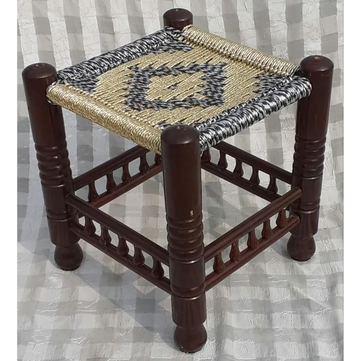 Wooden%20Stylish%20Stool%20-%20Image%202