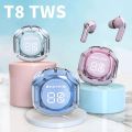 M10 Bluetooth 5.1 Earbuds Wireless Stereo Headphones 3500mAh Charging Case Waterproof Sports Earphones with Microphone. 