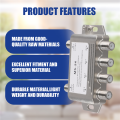 2 in 4 Out DiSEqC 4X2 Switch Satellite Signal Multiswitch. 
