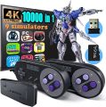 NEW SM8 Video Game Consoles Video Game Consoles HDMI 10000 games Wireless Controllers double Gamepad for PS1 SFC MAME Super Nintendo Birthday Gift. 