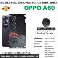OPPO A60 FULL BACK 360 premium Protection Skin Wrap full cover Premium Quality. 