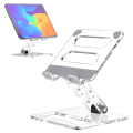 ZAW Adjustable Tablet Stand, Stylish & Ergonomic iPad Pro Holder, Computer Table Accessories, Acrylic iPad Mount, (ZTH-250) Compatible with 12.9 Air Mini 4 3 2, Nexus, Tab (8-13"). 