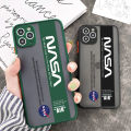 UCUC for Redmi Note 9 Back Cover Stripe NASA Frosted Transparent Hard Phone Case Thin Shockproof Full Cover Camera Protect Case. 