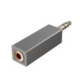 JCALLY ZU2 Stereo Earphone Audio Impedance Adapter Plug 3.5mm to 3.5mm Noise Reduction for HiFi Player/Earphone/AMP. 