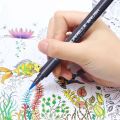 12pcs STA (Same quality like M&G Signme) Dual Side Water Brush Pen Marker Set For Drawing KS. 