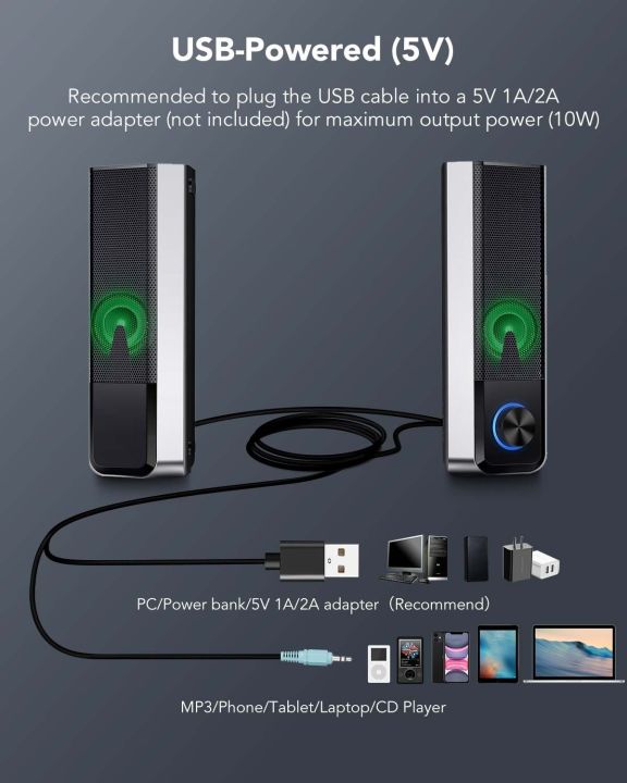 ELEGIANT%20SR400%20BT5.0%20Wireless%20Computer%20Speaker%202.0%20Dual%20Channel%20HiFi%20Stereo%20Sound%20Soundbar%20BT%20AUX%20USB%20Input%20RGB%20Light%20Effect%20-%20Image%205