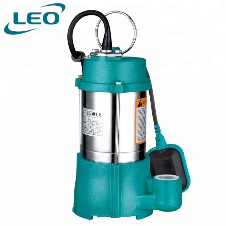 LEO SPM-37A , 370 WATT / 0.5 HP , HIGH PRESSURE CAST IRON PERIPHERAL SUBMERSIBLE PUMP WITH FLOAT SWITCH FOR AUTOMATIC OPERATION , EURPEON STANDARD