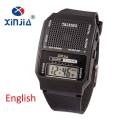 XINJIA English Talking Watch for men,Watch for boys With Alarm-716. 