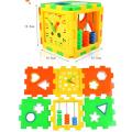 Baby Blocks Shape Sorter Toy Color Recognition Shape Toys With Colorful Sorter Cube Box. 