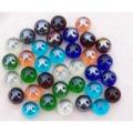 50 Pcs - Colorful Decoration Glass Marble Balls. 