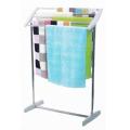 Mobile Towel Cloth Drying Rack Stand 5 Stainless Steel Bar Flexible Easy to Install Save Space Towel Cloth Rack for Drying Holder Towel Stand. 