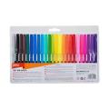 ColoRun Felt Pen Marker - Washable Markers 24 Colours delic10023. 