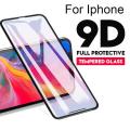Samsung Galaxy A10 Tempered Glass Protector 3D, 5D, 6D, 7D, 9D, 10D, 11D Full Glue Edge TO Edge Black. 