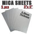 5PCS MICA SHEET for Microwave Oven Mica Plate Sheet Replacement Repairing Accessory SIZE 5"x3", Thickness choose your choice. 