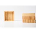 4 Pcs Bamboo Desktop Organizer Multi-Use Bamboo Set Bamboo Office Organizer for Desk Bamboo Accessories or Pen Storage. 