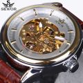 Sewor Watches Automatic Hollow Out Man Mechanical Watch Sports Clock Waches Relogio Masculino. 