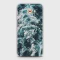 Samsung C7 Pro Cover - SkinLee HQ Hybrid Case (Soft) - Ocean - SKINLEE-265-1-138-41. 