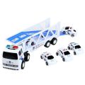 Police Truck loader Toy (Cars included) Friction power. 