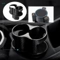 Car Cup Holder 2 1 Multifunctional Auto Universal Drink Holder Organizers Black. 