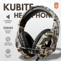RAZOR - RGB Gaming Headphones 3.5mm With USB Earphone Surround Stereo Headphone for PC, PS4, Xbox One, Ergonomic Design Over Ear with Mic Professional Headset For Gaming - One Click Pick. 