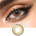 Blackish Brown Eye Color Lens | Natural Lens For Womens | With Case and Water | Colored eye contacts | Cosmetic eye lenses | Colored circle lenses | Vibrant eye lenses. 