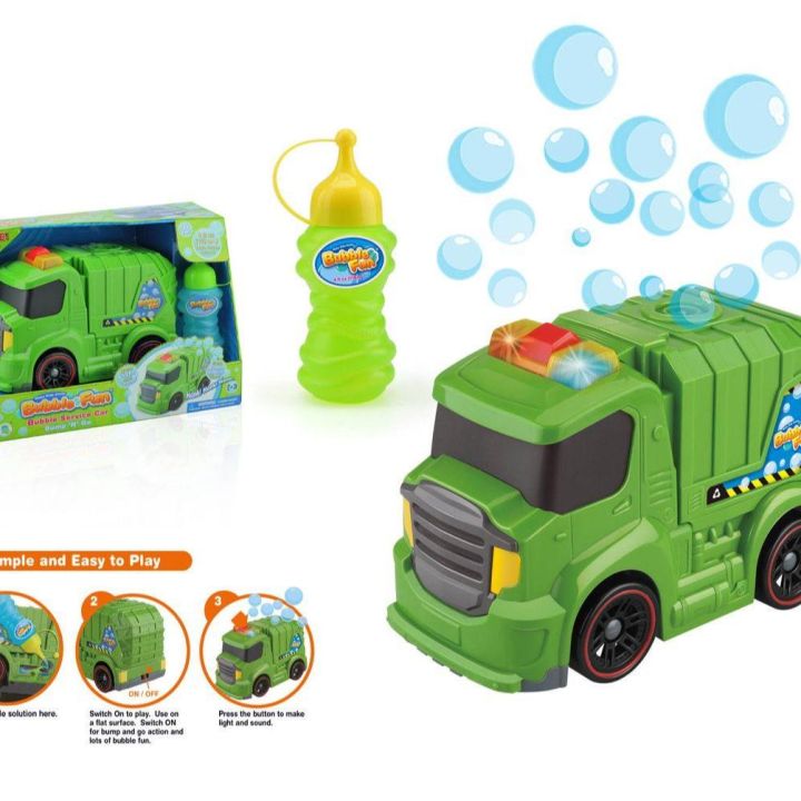 Bubble Trucks Green