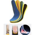 Elastic Shock Absorbing Shoe Insoles Breathable Honeycomb Sneaker Inserts Sports Memory Foam Shoe Pads Unisex. 