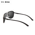 OQ BOGA 7 Styles Men Outdoor Anti-UV Polarized Oval Frame Aviator Sunglasses Classic Fashion Male Eye Protection Colorful Rimless Sun Glasses. 