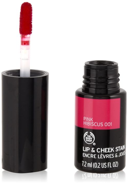 The Body Shop Lip and Cheek Stain Pink Hibiscus-001 (15ML)